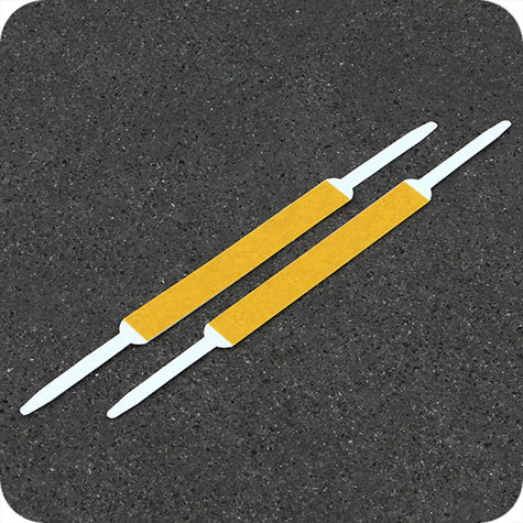 legatoria Linguetta autoadesiva 150x4-10mm BIANCO, lunghezza 150 mm, in metallo verniciato, con parte centrale pi larga per agevolarne la adesione. Prodotto originale tedesco. MADE IN GERMANY.