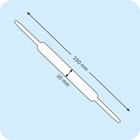 legatoria Linguetta autoadesiva 150x4-10mm BIANCO, lunghezza 150 mm, in metallo verniciato, con parte centrale pi larga per agevolarne la adesione. Prodotto originale tedesco. MADE IN GERMANY.
