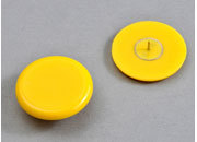 legatoria Puntina per poster, diametro 30mm GIALLO.