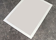 legatoria Cornice autoadesiva magnetica, ARGENTO, A3 LEG131.