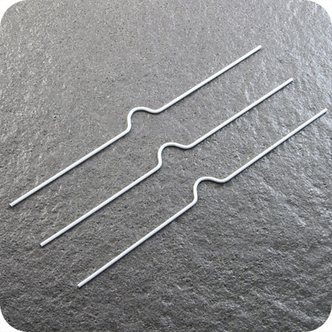 legatoria Appendino calendari, 250mm, BIANCO con mezzaluna NORMALE (alta 10mm), lunghezza 250mm, spessore 2mm.