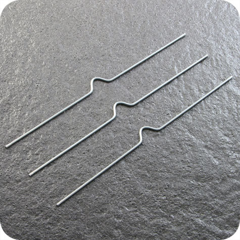 legatoria Appendino calendari, 250mm, ARGENTO con mezzaluna NORMALE (alta 10mm), lunghezza 250mm, spessore 2mm.