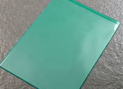 legatoria Busta magnetica, A4, .Aperta sul lato corto VERDE. 315x217mm. Con striscia magnetica. Lato superiore In PVC trasparente morbido da 250 micron. Lato inferiore in PVC verde da 300 micron LEG1517