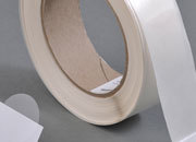 legatoria Bollini autoadesivi chiudibusta diametro 35mm TRASPARENTE, adesivo PERMANENTE, in rotolo. LEG1531