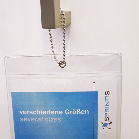 legatoria Busta a U. foro 105x148mm(A6) TRASPARENTE, foro rinforzato con occhiello metallico da 4mm, in PVC morbido da 180 micron. Aperta sul lato corto. Contiene fogli formato A6 (105x148mm). Formato esterno (115x157mm).