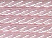 legatoria Cordone a 3 capi ritorto, spessore 5mm Rosa, tinta unita, Cordoncino ideale per abbellimenti in campo sartoriale e il confezionamento di bomboniere, men, libretti matrimonio. Prodotto italiano, MADE IN ITALY.
