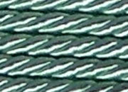 legatoria Cordone a 3 capi ritorto, spessore 10mm Gemma, tinta unita, Cordoncino ideale per abbellimenti in campo sartoriale e il confezionamento di bomboniere, men, libretti matrimonio. Prodotto italiano, MADE IN ITALY.