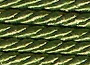 legatoria Cordone a 3 capi ritorto, spessore 4mm Pistacchio, tinta unita, Cordoncino ideale per abbellimenti in campo sartoriale e il confezionamento di bomboniere, men, libretti matrimonio. Prodotto italiano, MADE IN ITALY.