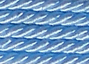 legatoria Cordone a 3 capi ritorto, spessore 8mm Celeste, tinta unita, Cordoncino ideale per abbellimenti in campo sartoriale e il confezionamento di bomboniere, men, libretti matrimonio. Prodotto italiano, MADE IN ITALY.