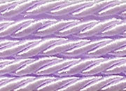 legatoria Cordone a 3 capi ritorto, spessore 8mm Violetto, tinta unita, Cordoncino ideale per abbellimenti in campo sartoriale e il confezionamento di bomboniere, men, libretti matrimonio. Prodotto italiano, MADE IN ITALY.