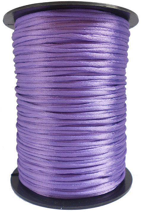 legatoria Cordoncino coda di topo, spessore 2,5mm Glicine, tinta unita. Prodotto italiano, MADE IN ITALY.