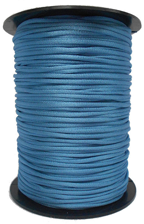 legatoria Cordoncino coda di topo, spessore 2,5mm Avio, tinta unita. Prodotto italiano, MADE IN ITALY.