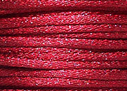legatoria Cordoncino coda di topo, spessore 2,5mm Bordeaux, tinta unita. Prodotto italiano, MADE IN ITALY.
