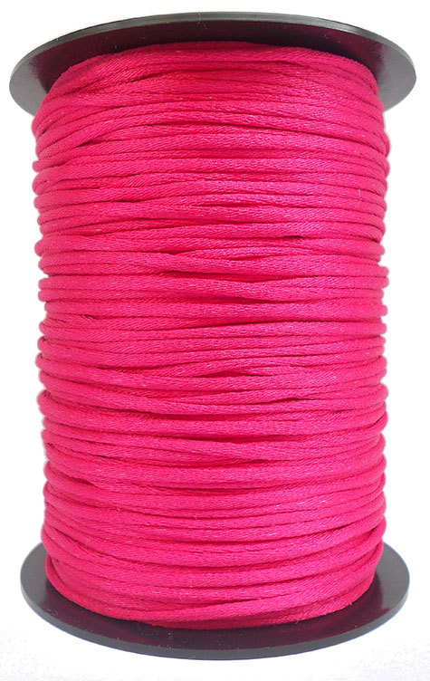 legatoria Cordoncino coda di topo, spessore 2,5mm Fuxia, tinta unita. Prodotto italiano, MADE IN ITALY.