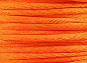 legatoria Cordoncino coda di topo, spessore 2,5mm Arancio, tinta unita. Prodotto italiano, MADE IN ITALY.