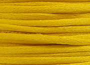 legatoria Cordoncino coda di topo, spessore 2,5mm Giallo sole, tinta unita. Prodotto italiano, MADE IN ITALY.