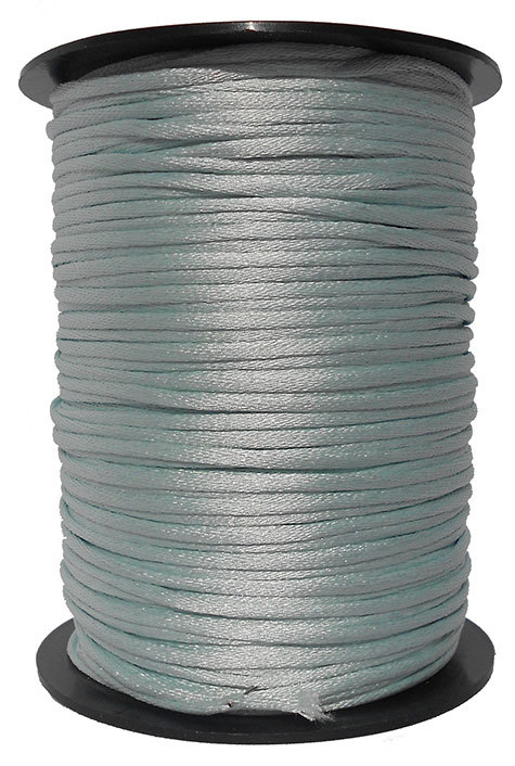 legatoria Cordoncino coda di topo, spessore 2,5mm Celeste baby, tinta unita. Prodotto italiano, MADE IN ITALY.