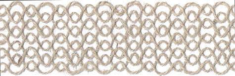 legatoria Nastro in juta, spessore 50mm Greggio (naturale), tinta unita, Nastro ideale per fioristi e il confezionamento di bomboniere. Prodotto italiano, MADE IN ITALY.