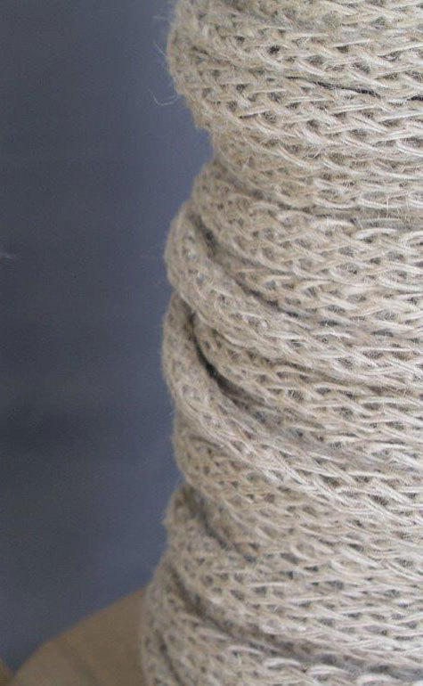 legatoria Tubolare in juta, spessore 3mm Greggio (naturale), tinta unita, Nastro ideale per fioristi e il confezionamento di bomboniere. Prodotto italiano, MADE IN ITALY.