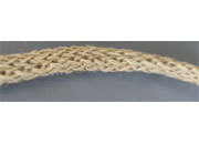 legatoria Tubolare in juta, spessore 9mm Greggio (naturale), tinta unita, Nastro ideale per fioristi e il confezionamento di bomboniere. Prodotto italiano, MADE IN ITALY leg2040