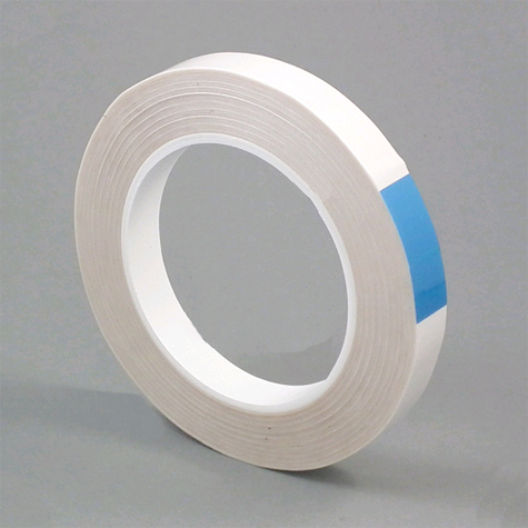 legatoria Nastro biadesivo, PERMANENTE-REMOVIBILE, 12mm adesivo permanente da un lato e removibile dallaltro, in rotolo da 50m.