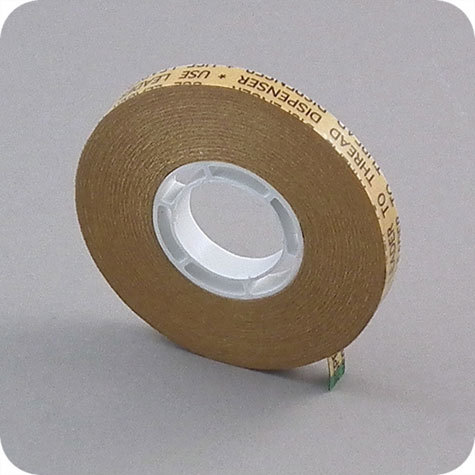 legatoria Nastro biadesivo. 9mm. BEST PRICE per pistola applicatrice Scotch ATG applicator 700, in rotolo da 33 metri. Larghezza 9 mm. Spessore adesivo 0,005 mm.