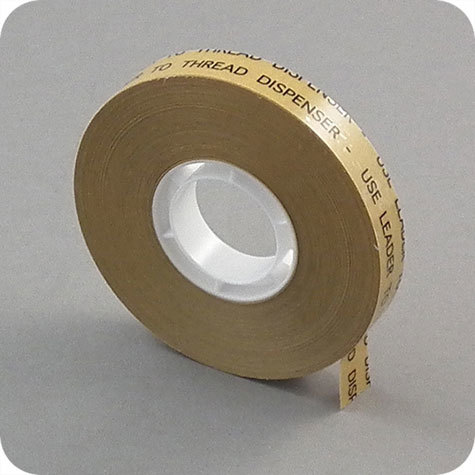 legatoria Nastro biadesivo. 12mm. BEST PRICE per pistola applicatrice Scotch ATG applicator 700, in rotolo da 33 metri. Larghezza 12 mm. Spessore adesivo 0,005 mm .