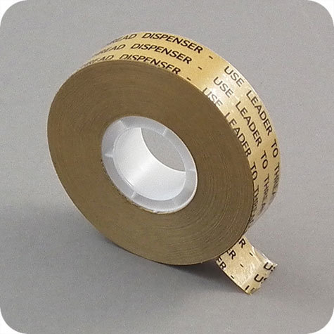 legatoria Nastro biadesivo. 19mm. BEST PRICE per pistola applicatrice Scotch ATG applicator 700, in rotolo da 33 metri. Larghezza 19 mm. Spessore adesivo 0,005 mm .