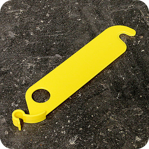 legatoria Separatore di nastri adesivi. GIALLO, per bollini autoadesivi.