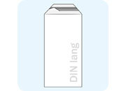 legatoria Sacchetto con chiusura autoadesiva, 110x220mm TRASPARENTE, in polietilene da 70 micron, con patella da 30mm e banda autoadesiva di chiusura sul lato corto, adatta anche per mailing leg2315