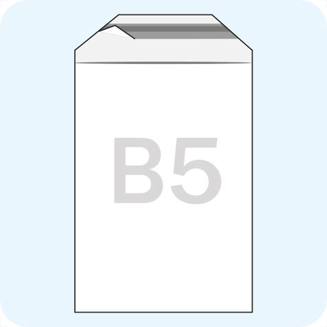 legatoria Sacchetto con chiusura autoadesiva, 180x250mm TRASPARENTE, in polietilene da 70 micron, con patella da 40mm e banda autoadesiva di chiusura sul lato corto, adatta anche per mailing.