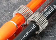 legatoria Portapenne metallo doppio con clip, 40x25mm NICHELATO, misure 40x25 mm, dotato di clip metallica flessibile da taschino leg2336