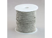 legatoria Catena a sfere, a metraggio NICHELATA, diametro sfere 1,5mm leg2347