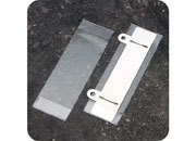 legatoria Busta autoadesiva per Fastener 2 buchi TRASPARENTE, 125x40mm, in PVC flessibile da 140micron leg24