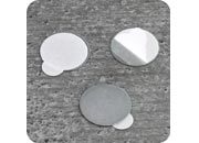 legatoria Dischi metallici autoadesivi, diametro 16mm ZINCATI. Da abbinare a calamite. ADESIVI. Spessore 0,3mm. Non adesivi. Ricettori di attrazione magnetica leg2420