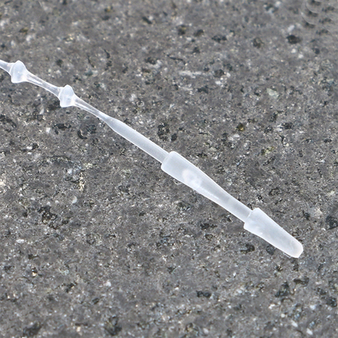 legatoria Fili di sicurezza REGOLABILI in polipropilene, 125mm TRASPARENTE, in polipropilene. Consentono di attaccare etichette e cartellini senza l�ausilio di pistola sparafili, sono rimovibili solo strappandoli. Diametro palline 1,7mm.