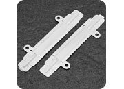 legatoria Fastener autoadesivo in 4 parti, 150x20mm BIANCO, con banda perforata per archiviazione su raccoglitori ad anelli, assemblato. Composto da Base 150x20mm in PVC rigido da 300 micron. Linguella 148x5mm verniciata. Pressino 100x12mm in PVC rigido da 300 micron. Base con 2 occhielli (120x24mm + 13mm per occhielli) in PVC rigido da 400 micron per rilegare il fascicolo su raccoglitori ad anelli. Prodotto originale tedesco. MADE IN GERMANY.