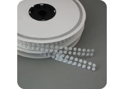 legatoria Bollini in velcro autoadesivi, diametro 10mm leg247.