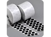 legatoria Bollini in velcro autoadesivi, diametro 13mm leg250.