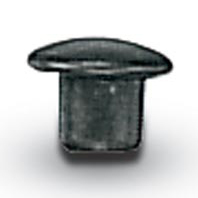 legatoria Testa di rivetto a doppia testa, diametro 4.70mm NICHELATA, testa superiore diametro 4.70mm, testa bombata.