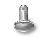 legatoria Olgo maschio di rivetto a doppia testa, altezza 8mm LEG2519.