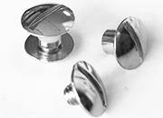 legatoria Viti sepolte rilegatura, NICHELATE, 6mm LEG2530.