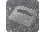 legatoria Appendini trasparenti autoadesivi per blister 44x36mm foratura standard europea. In PET trasparente flessibile, per oggetti fino a 250 grammi. In rotolo LEG2536