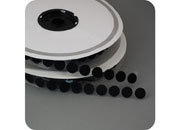 legatoria Bollini in velcro autoadesivi, diametro 21mm leg254.