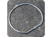 legatoria Anello apribile metallo NICHELATO 152mm NICHELATO. Diametro interno: 152mm leg2565