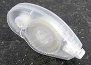 legatoria Dispenser per biadesivo nastro PERMANENTE, lungo 30 metri, altezza 8,4mm LEG2570