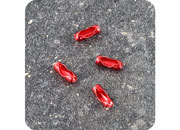 legatoria Connettore per catena a sfere da 2,4mm ROSSO leg2587