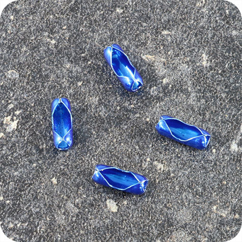 legatoria Connettore per catena a sfere da 2,4mm BLU.