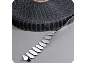 legatoria BolliniVelcroAutoadesivi. ovali. ULTRASOTTILI. 35x12mm leg260.