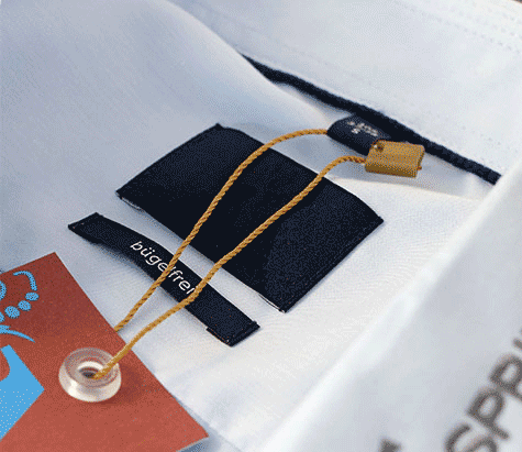 legatoria Filo sicurezza cotone. 120mm DORATO, con box di fissaggio ad aggancio rapido, lunghezza aperto 12cm, lunghezza chiusa 6cm. Consentono di attaccare etichette e cartellini senza lausilio di pistola sparafili, sono rimovibili solo strappandoli*.